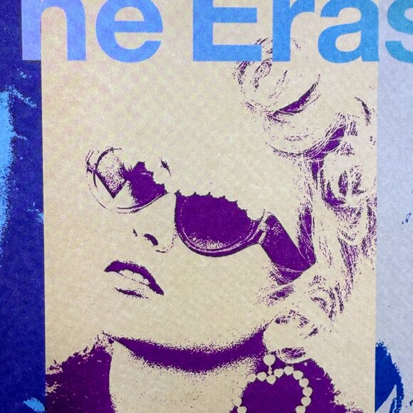 Taylor Swift The Eras Tour VIP 4-Print Set Pop Art Posters Complete w/Envelope - Picture 12 of 13